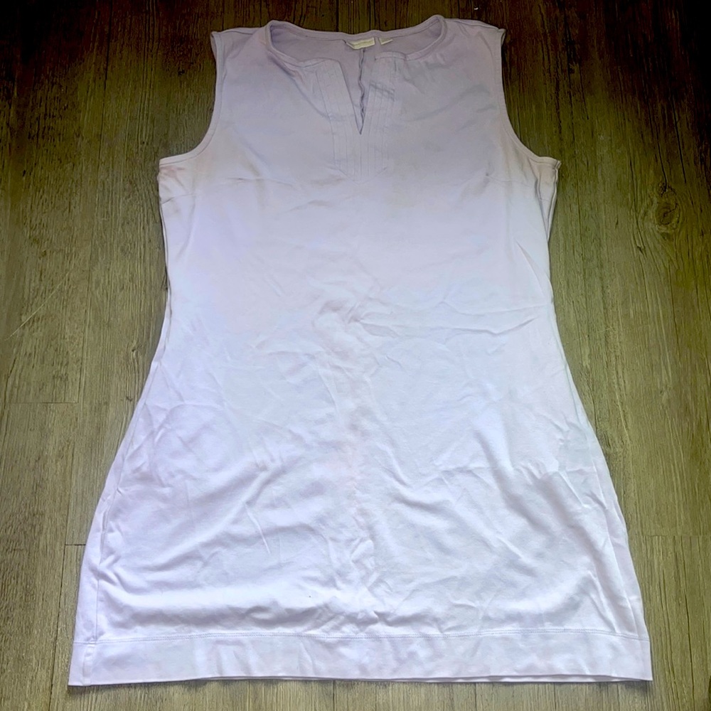 Lavender dress with pockets